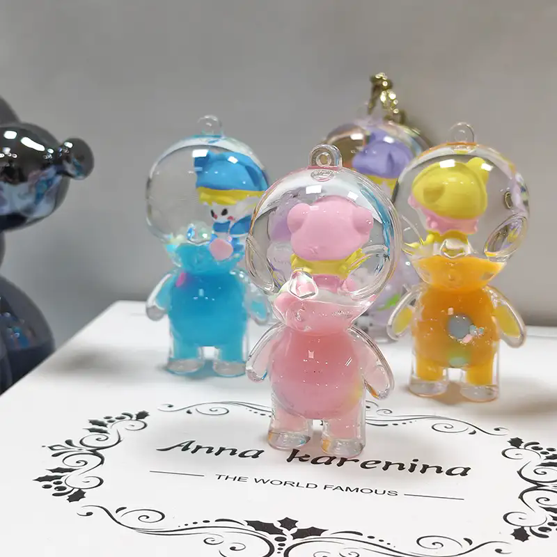 Kuinka Alien Liquid Keychain toimii?