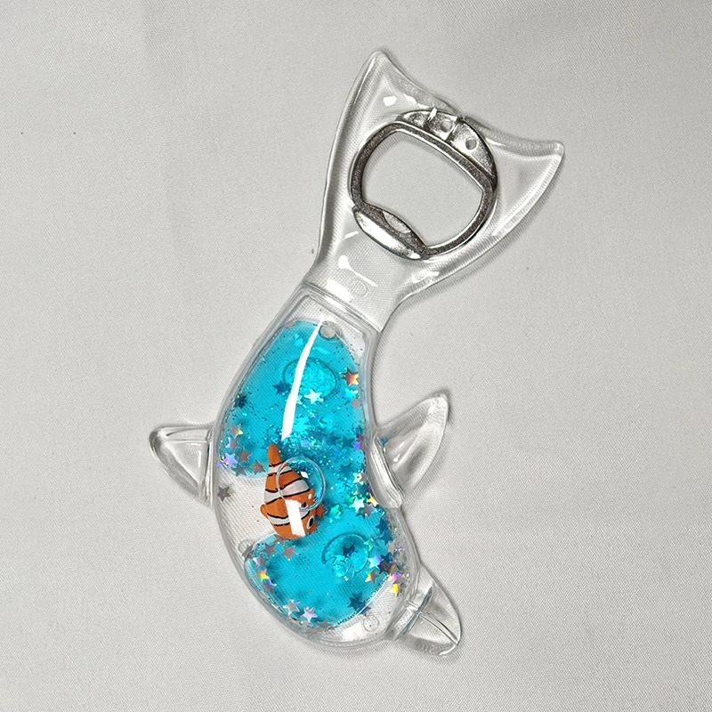 Dolphin pullonavaaja jääkaappimagneetti