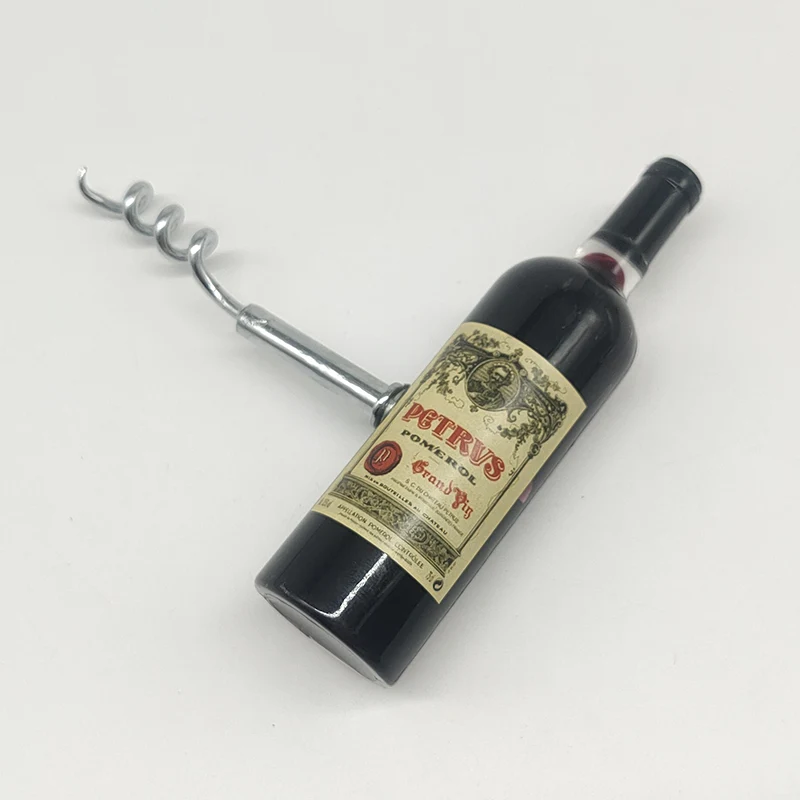 Wine Bottle Opener Refrigerator Magnet